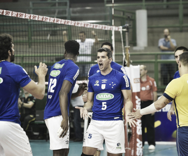 Sada Cruzeiro vence Itapetininga e conquista liderança da Superliga Masculina