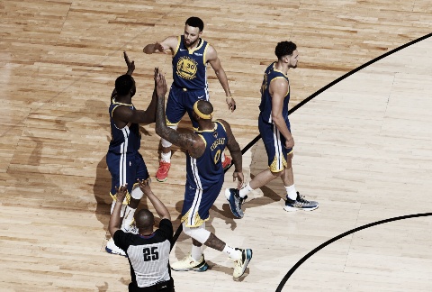 NBA: Warriors ganó en Toronto y empata 1-1 las Finales 