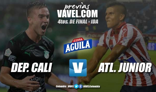 Previa: Deportivo
Cali vs. Atlético Junior: se juegan los cuartos de Copa Aguila