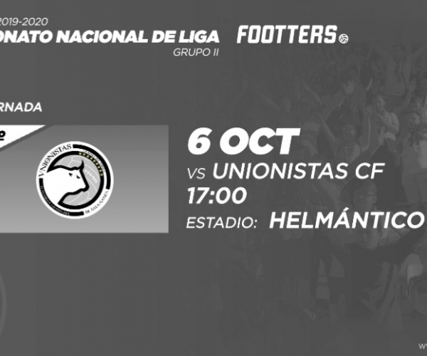El domingo 6 de Octubre a las 17:00 se jugará el derbi charro: Salamanca CF - Unionistas