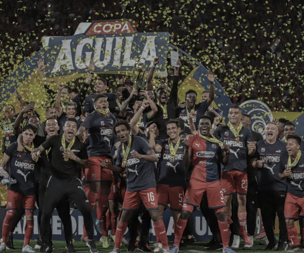 Independiente Medellín, un campeón invicto de la Copa Colombia