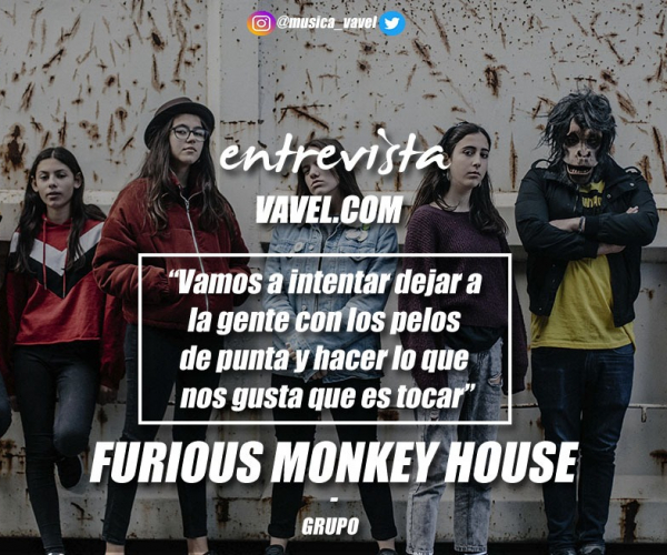 Furious Monkey House: “Vamos a intentar dejar a la gente con los pelos de punta y hacer lo que nos gusta que es tocar”