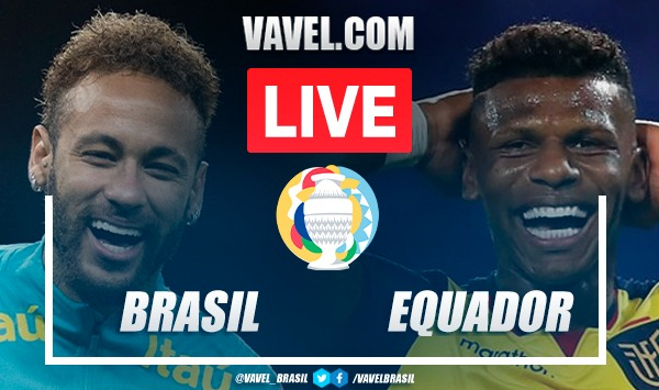 Gols e melhores momentos de Brasil 1 x 1 Equador pela Copa América