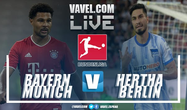 Resumen Bayern Múnich vs Hertha Berlin en Bundesliga 2021 (5-0) 