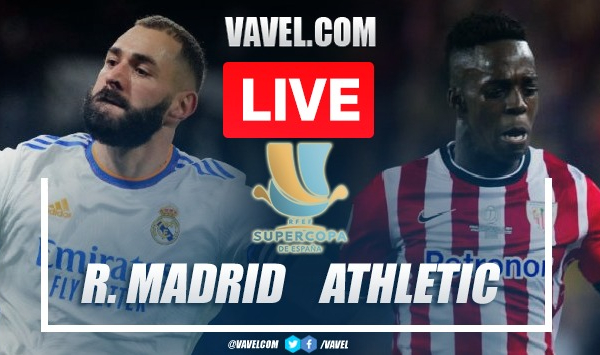 Summary and highlights of Real Madrid 2-0 Athletic Club in the Spanish Super Cup Final