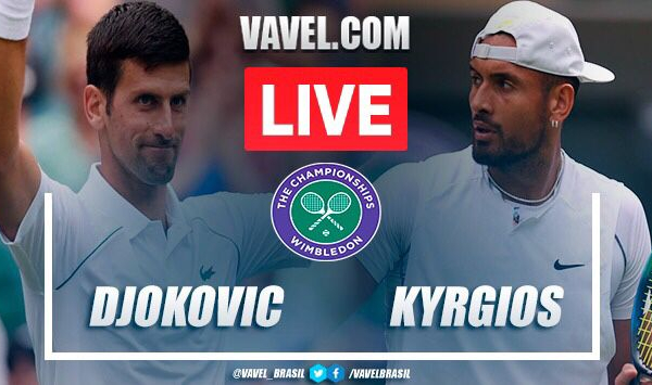 Melhores momentos para Novak Djokovic x Nick Kyrgios pela Final de Wimbledon (3-1)