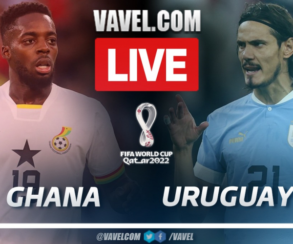 Goals and Highlights: Ghana 0-2 Uruguay in World Cup Qatar 2022