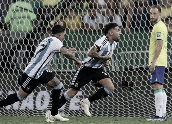 Argentina le gano a Brasil y le saco el invicto de local por Eliminatoria 