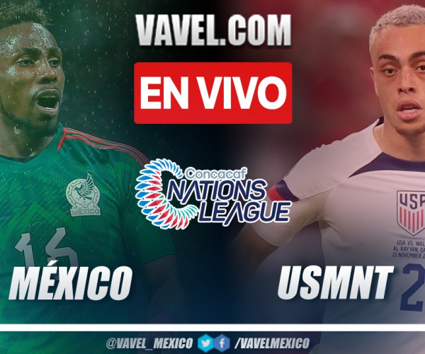 Goles y resumen del México 0-2 Estados Unidos en Final CONCACAF Liga de Naciones 2024
