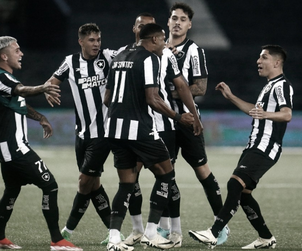 Botafogo goleia Juventude por 5 a 1 e entra no G4 do Campeonato Brasileiro