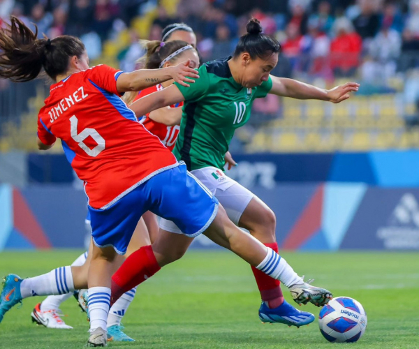 Gol y resumen de México 1-0 Chile en Juegos Panamericanos Santiago 2023