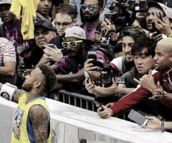 Neymar: “Toda la suerte a CR7 y no pediré permiso a los defensas”