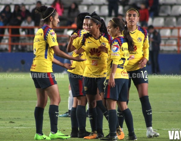 Imágenes del Pachuca 2-3 América; Jornada 2 Clausura 2018 Liga MX Femenil