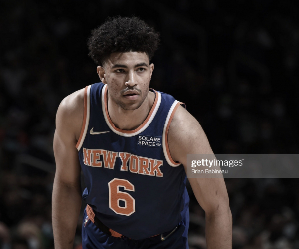 Quentin Grimes Getting Love In New York City 