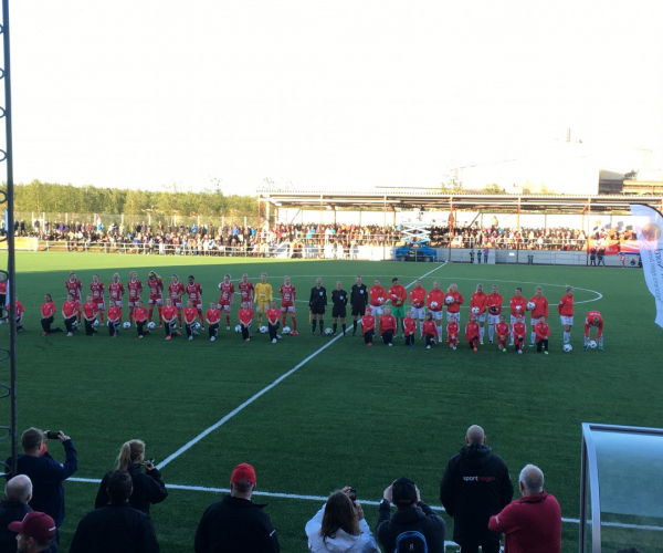 Piteå 0-1 Rosengård: The view from the stands