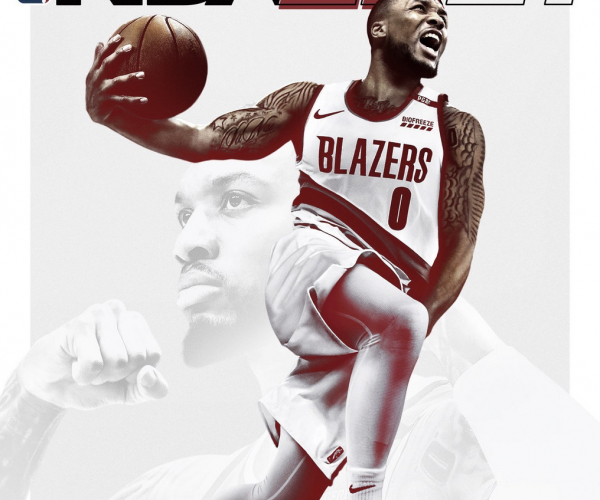 NBA 2K21 Cover: Damian Lillard