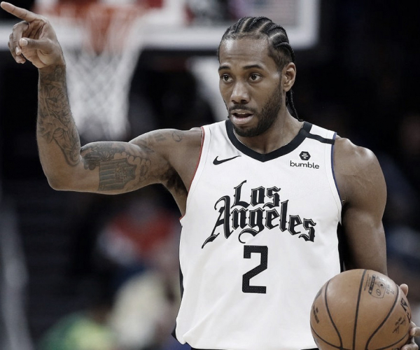 Kawhi Leonard: “It doesn’t matter about a statement on the back of our jerseys, it’s about doing the work”