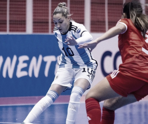 Primer día en la Copa América de Futsal Femenino