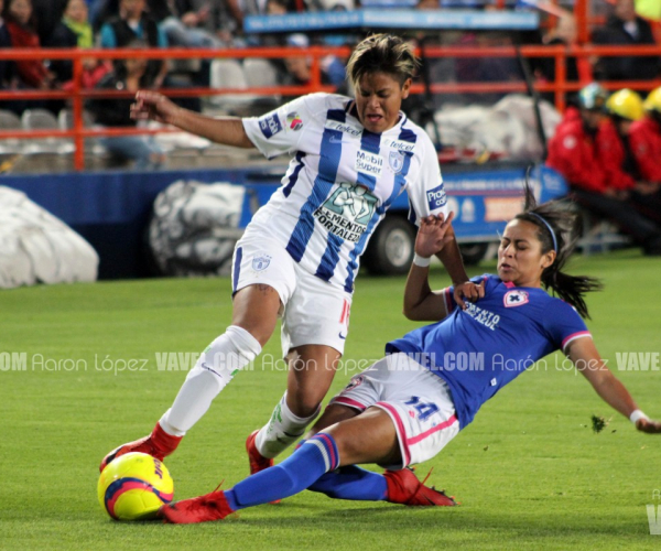 Imágenes del Pachuca 4-0 Cruz Azul en Liga Mx Femenil