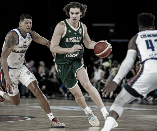 Resumen y canastas: Australia 100-84 Georgia en Mundial FIBA 2023