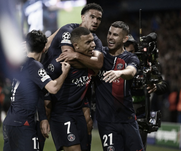 PSG vence Milan com autoridade e vira líder do grupo F na Champions League
