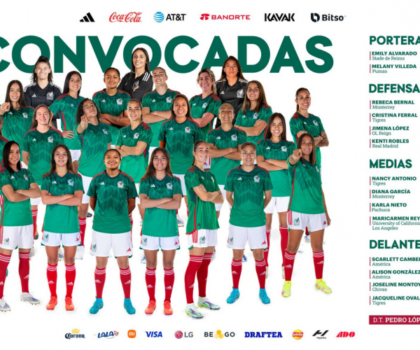Pedro López anuncia su primera convocatoria con la Selección Mexicana Femenil