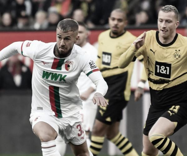 Borussia Dortmund arranca empate contra Augsburg em partida marcada com gols no primeiro tempo