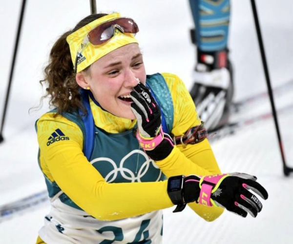 Hanna Oeberg, championne olympique de l'individuelle