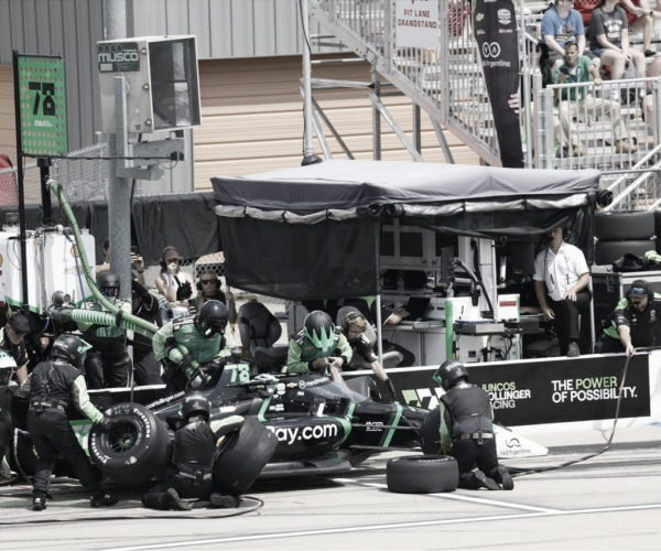 IndyCar: Canapino tuvo una complicada carrera 2 en Iowa