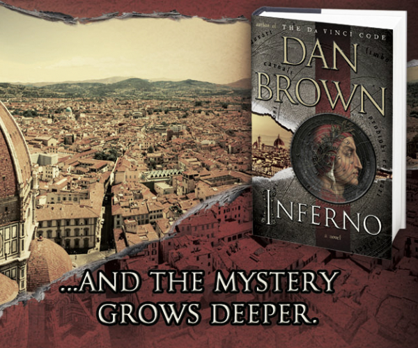Dan Brown vuelve con su novela más ambiciosa, "Inferno"