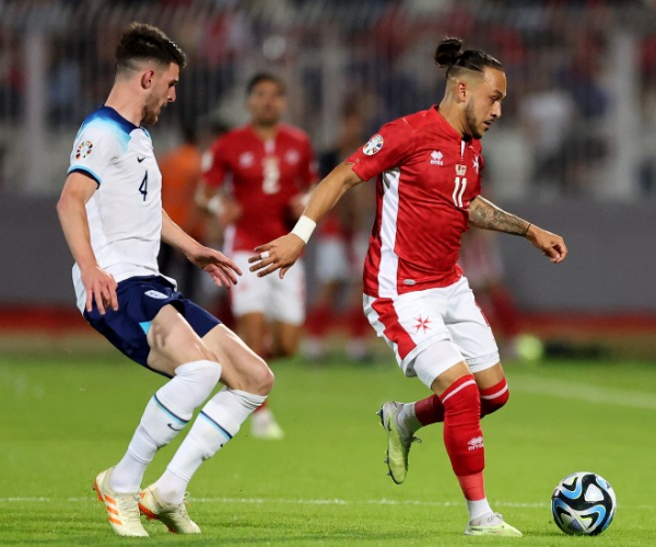 Goles y resumen del Inglaterra 2-0 Malta en Clasificatorios EURO 2024