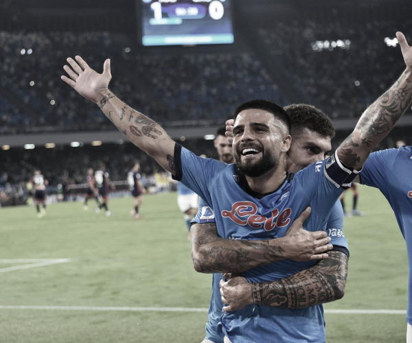 Napoli vence Cagliari em casa e continua 100% na Serie A