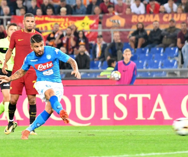 Serie A - Insigne gol, anche la Roma è battuta. Il Napoli fa otto e sogna