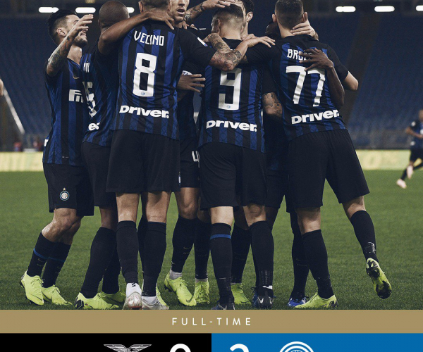 Serie A- Un'Inter fantastica cala il tris alla Lazio grazie ad Icardi e aggancia il Napoli al secondo posto (0-3)
