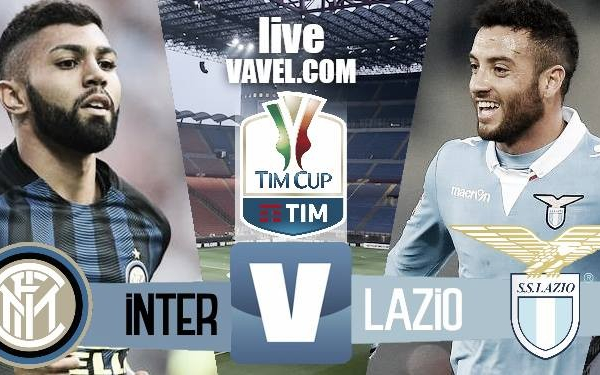 Inter - Lazio in Coppa Italia 2016/17 - Anderson, Biglia (R), Brozovic!(1-2)