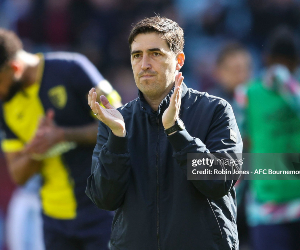 Andoni Iraola claims Bournemouth were 'not solid defensively in the second half' in Aston Villa defeat