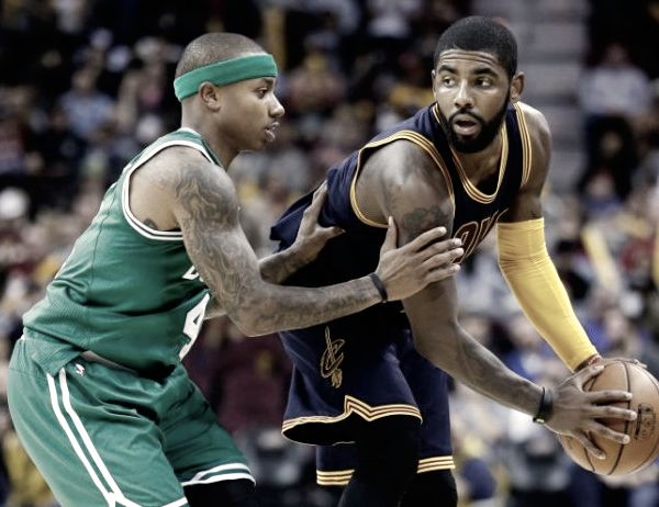 Cleveland Cavaliers trade Kyrie Irving to the Boston Celtics in a package that involves Isaiah Thomas