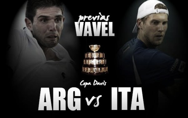 Copa Davis 2016. Italia - Argentina: un duelo 100% arcilla en busca de las semifinales