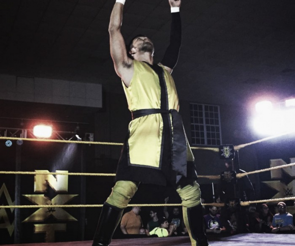 Hideo Itami returns to action at NXT Live Event