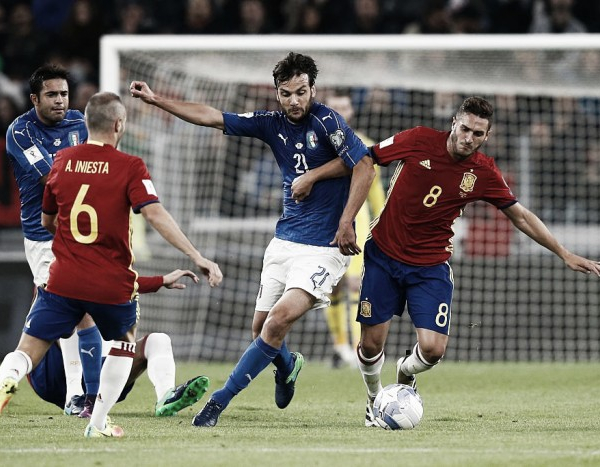 Euro Qualificazioni Russia 2018, la situazione nel gruppo G – Italia e Spagna, duello a distanza
