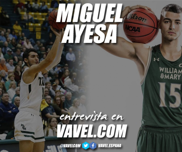 Entrevista. Miguel Ayesa: "En la NCAA el ritmo de viajes y partidos es brutal"