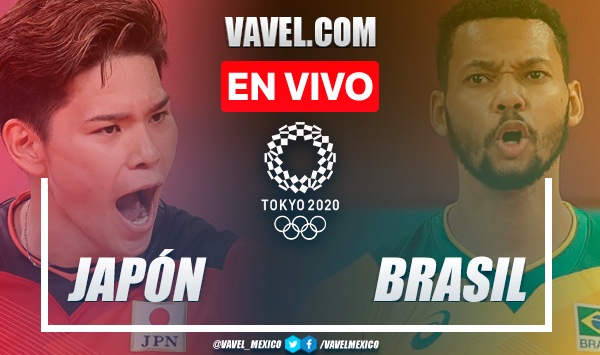 Resumen: Japón 0-3 Brasil en Cuartos de Final de Voleibol Varonil por Juegos Olímpicos 2020