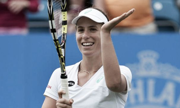 US Open 2015: Jo Konta storms to victory