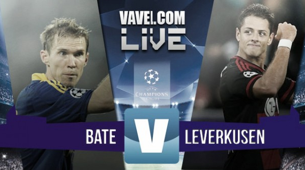 Resultado BATE Borisov - Bayer Leverkusen en en Champions League 2015: congelados hasta el alma (1-1)