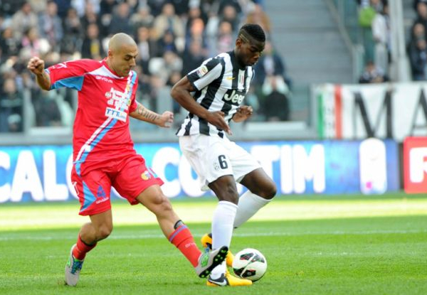 Diretta Juventus - Catania in serie A