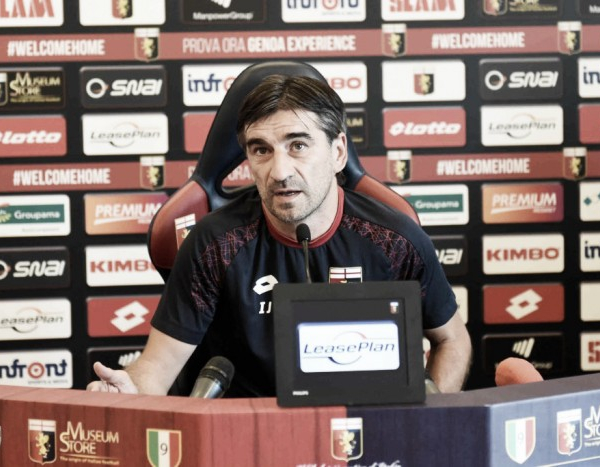 Genoa, Juric: "Momento decisivo, contro il Chievo vogliamo assolutamente vincere"