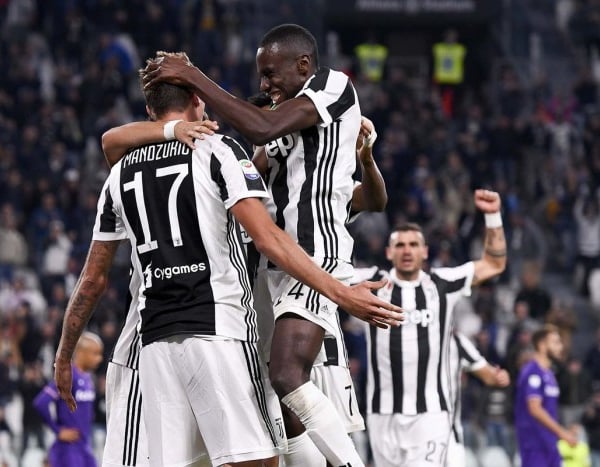 Passe de cinq pour la Juventus