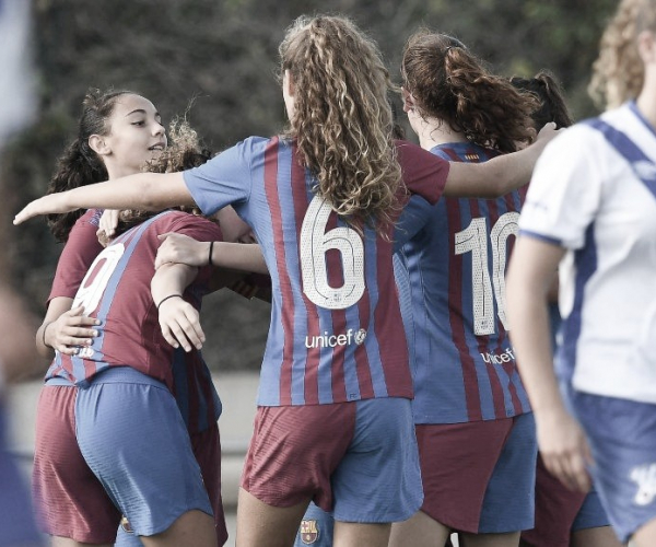 El FCB Juvenil Femení cierra una primera vuelta soberbia