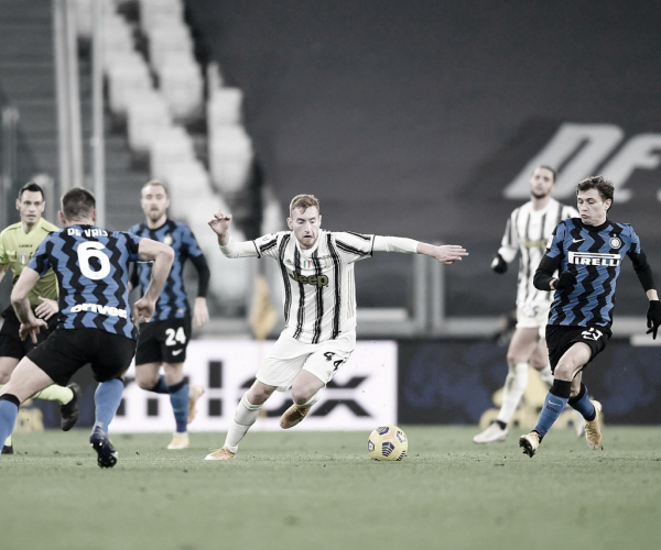 Juventus
segura vantagem, empata com rival Internazionale e avança à final da Coppa
Italia