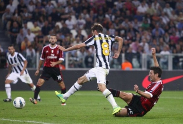 Juventus - Milan Story: il primo confronto allo Juventus Stadium